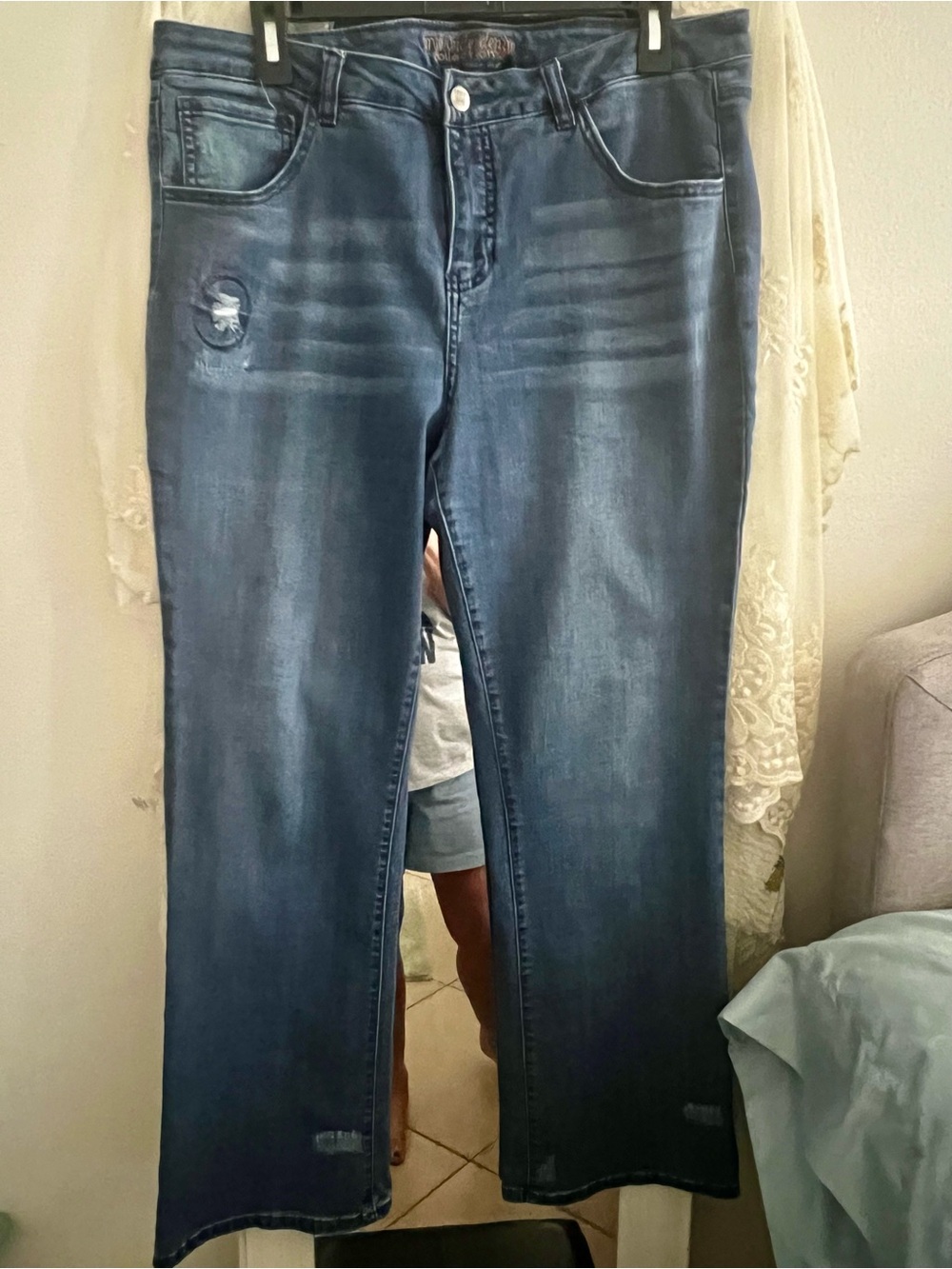 Women’s Blue Denim Jeans - Classic Flared Fit